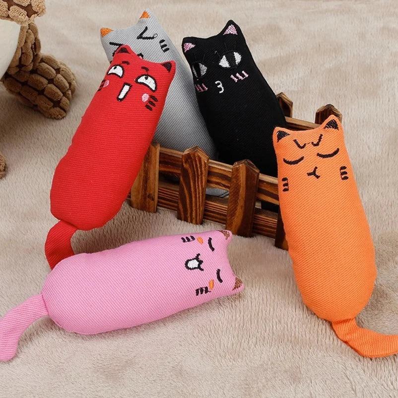 Creative simulation cat and dog funny toy plush toy grinding teeth biting cat since high dog pillow supplies