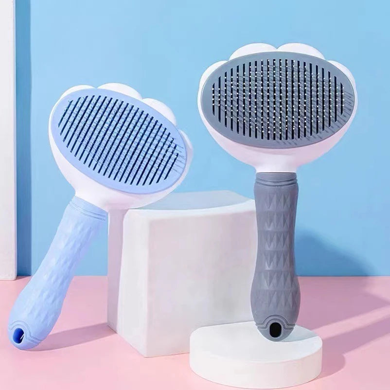 Pet needle comb Cat and dog hair removal comb Cat hair quick cleaner Petting massage hair removal brush Pet products